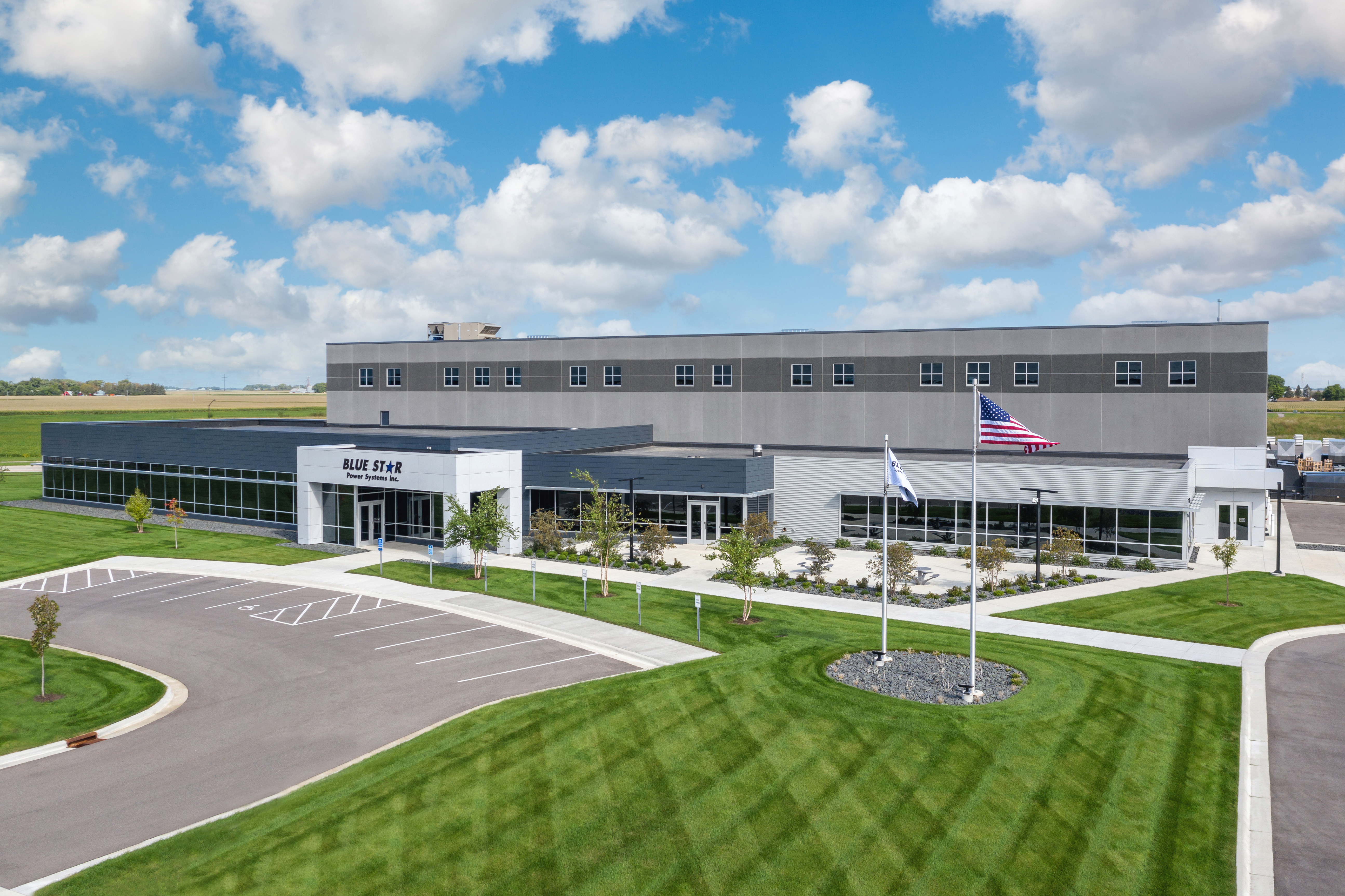 Blue Star Power Systems, Inc. manufacturing facility, 85,000 square feet in North Mankato Minnesota